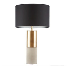Load image into Gallery viewer, Fulton Table Lamp - Gold/Black
