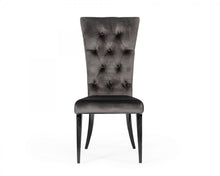 Load image into Gallery viewer, Modrest Darley - Modern Grey Velvet Dining Chair Set of 2
