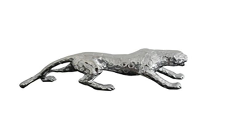 Modrest Jaguar Modern Silver Sculpture 24