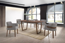 Load image into Gallery viewer, Modrest Jordan Modern Walnut Dining Table
