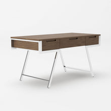 Load image into Gallery viewer, Modrest Dessart - Modern Walnut Veneer Desk
