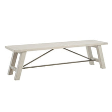 Load image into Gallery viewer, Sonoma Dining Bench - Reclaimed White
