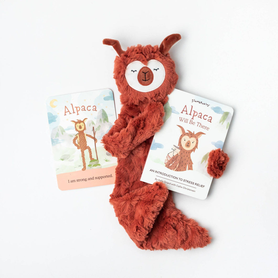 Alpaca Snuggler & Intro Book, Stress Relief