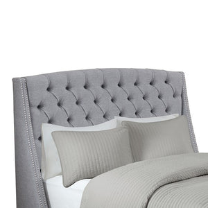 Harper Queen Upholstery Headboard - Grey