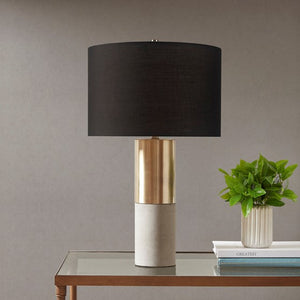 Fulton Table Lamp - Gold/Black