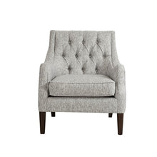 Load image into Gallery viewer, Qwen Button Tufted Accent Chair - Grey
