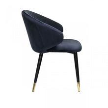 Load image into Gallery viewer, Modrest Elon - Modern Blue Velvet Dining Chair (Set of 2)
