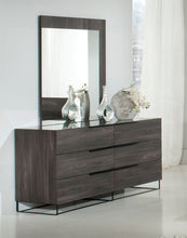 Load image into Gallery viewer, Nova Domus Enzo Italian Modern Grey Oak Mirror
