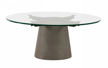 Load image into Gallery viewer, Nova Domus Essex - Contemporary Concrete, Metal and Glass Coffee Table
