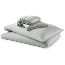 Load image into Gallery viewer, Signature Bamboo Viscose Sheet Set in Silver
