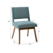 Load image into Gallery viewer, Boomerang - Blue Boomerag Dining Chair (set of 2)
