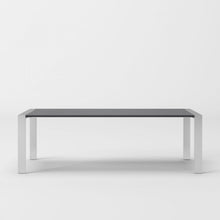 Load image into Gallery viewer, Modrest Fauna - Modern Elm Grey &amp; Stainless Steel Chrome Dining Table
