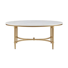 Load image into Gallery viewer, Bordeaux Coffee table - White/Gold
