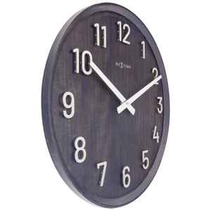 NeXtime Precious Wood/Metal Clock