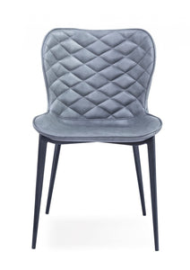Modrest Felicia - Modern Grey & Black Dining Chair (Set of 2)