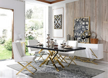 Load image into Gallery viewer, Modrest Legend Modern White &amp; Gold Buffet
