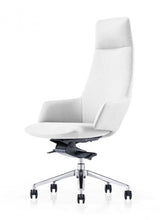 Load image into Gallery viewer, Modrest Gates - Modern White High Back Executive Office Chair
