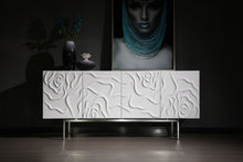 Load image into Gallery viewer, Modrest Gwen - Modern White High Gloss Buffet
