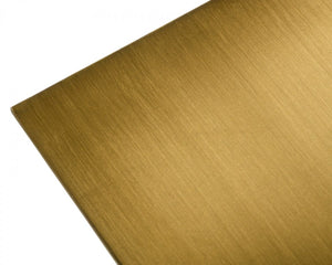 Modrest Hadler - Glam Brushed Gold Metallic End Table