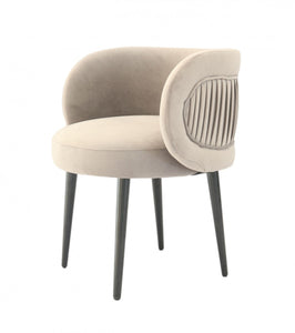 Modrest Hartman - Modern Grey Accent Chair