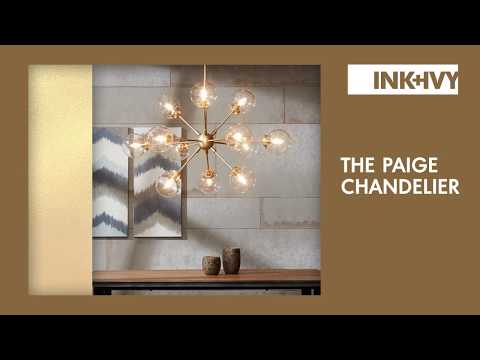 Paige Chandeliers - Silver