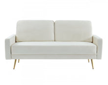 Load image into Gallery viewer, Divani Casa Huffine - Modern Beige Fabric Sofa
