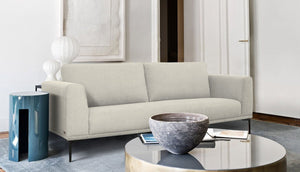 Divani Casa Jada - Modern Light Beige Fabric Sofa
