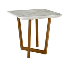 Load image into Gallery viewer, Modrest James - Mid Century Walnut + Ceramic End Table
