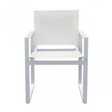 Load image into Gallery viewer, Renava Kayak - Modern White Outdoor Dining Armchair (Set of 2)
