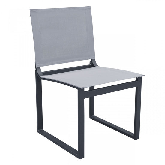 Renava Kayak - Modern Outdoor Dark Charcoal Dining Chair (Set of 2)