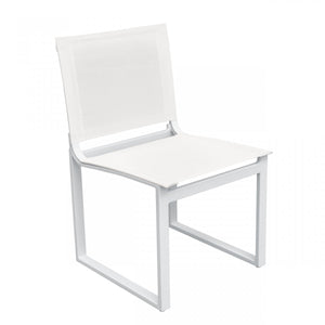 Renava Kayak - Modern Outdoor White Dining Chair (Set of 2)