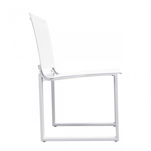 Renava Kayak - Modern Outdoor White Dining Chair (Set of 2)