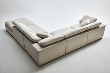 Load image into Gallery viewer, Divani Casa Kramer - Modern Modular Cream Fabric Sectional Sofa
