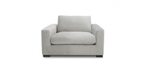 Load image into Gallery viewer, Divani Casa Poppy - Modern White Fabric Lounge Chair
