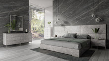 Load image into Gallery viewer, Nova Domus Marbella - Italian Modern Grey Bed Set
