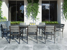 Load image into Gallery viewer, Renava Marina - Grey Outdoor Dining Table Set

