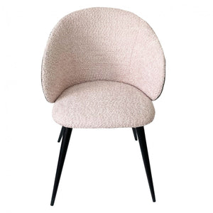 Modrest Marnie - Contemporary Gray + Cream Dining Chair