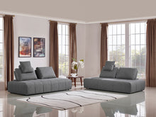 Load image into Gallery viewer, Divani Casa Edgar - Modern Grey Fabric Modular Sectional Sofa
