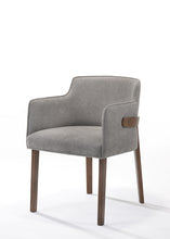 Load image into Gallery viewer, Modrest Jordan Modern Grey &amp; Walnut Dining Chair (Set of 2)
