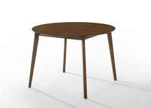 Load image into Gallery viewer, Modrest Castiano Modern Walnut Round Dining Table
