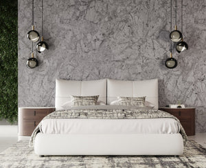 Modrest Patrick - Modern White Leather Bed