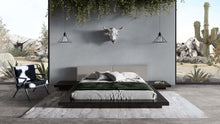 Load image into Gallery viewer, Modrest Tokyo - Contemporary Black and Grey Platform Bed
