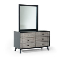 Load image into Gallery viewer, Nova Domus Panther Contemporary Grey &amp; Black Dresser
