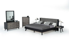 Load image into Gallery viewer, Nova Domus Panther Contemporary Grey &amp; Black Dresser
