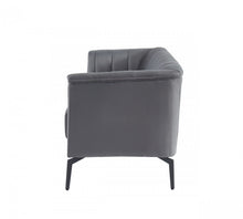 Load image into Gallery viewer, Divani Casa Patton - Modern Dark Grey Fabric Sofa
