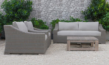 Load image into Gallery viewer, Renava Palisades Outdoor Beige Wicker Sofa Set
