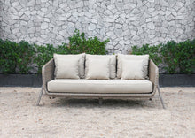 Load image into Gallery viewer, Renava Carillo Outdoor Beige Wicker Sofa Set
