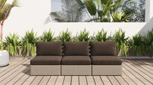 Load image into Gallery viewer, Renava Garza - Outdoor Concrete &amp; Teak Modular Sofa
