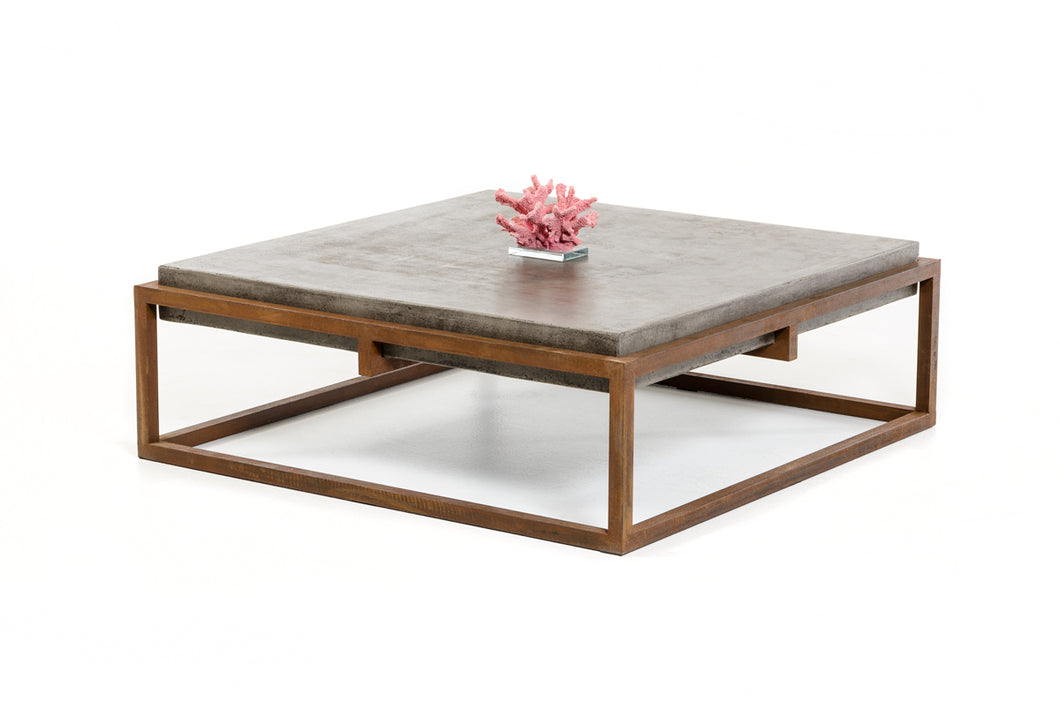 Modrest Shepard Modern Concrete Coffee Table