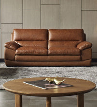 Load image into Gallery viewer, Divani Casa Kendrick - Traditional Modern Cognac Leather Sofa
